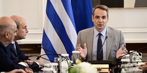 Ο πρωθυπουργός Κυριάκος Μητσοτάκης