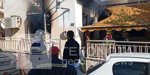 Φωτιά σε μονοκατοικία στην Αγία Παρασκευή Βόλου