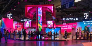 To περίπτερο της TELEKOM στο MWC 2026