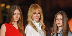 Η Νικόλ Κίντμαν με τις κόρες της Σάντεϊ και Φέιθ