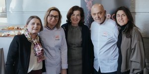 Νόρα Σμάτση, Laëtitia Gaborit, Laurance Auer, Στέλιος Παρλιάρος, Ναταλία Εμμανουηλίδου / Φωτογραφία: france_en_grece, Instagram