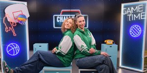 Η Μαρκέλλα Παπαγεωργίου και η Ειρήνη Χατζηευστρατιάδου