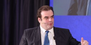 Ο Κυριάκος Πιερρακάκης σε συνέδριο