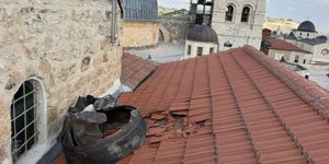 πύραυλος, Ιερουσαλήμ, Πανάγιος Τάφος 