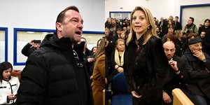 Νίκος Πλακιάς και Μαρία Καρυστιανού