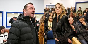 Νίκος Πλακιάς και Μαρία Καρυστιανού