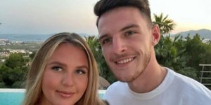 Ο Ντέκλαν Ράις και η σύντροφός του