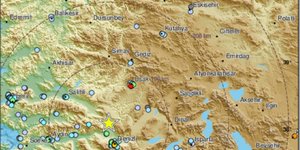 Το επίκεντρο του σεισμού στην Τουρκία