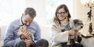 Συνάντηση με επαναπατρισθέντα κατοικίδια και ιδιoκτήτες από Μέση Ανατολή