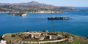 Souda Bay military base in Crete