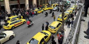 Διαμαρτυρία ταξί στην Αθήνα