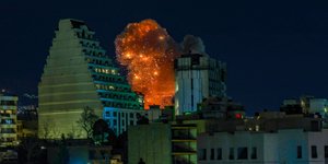 Βομβαρδισμός στην Τεχεράνη