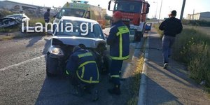 Τροχαίο ατύχημα στον παράδρομο της Ανθήλης