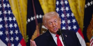 Ο πρόεδρος των ΗΠΑ, Ντόναλντ Τραμπ 