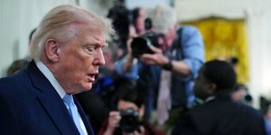 Ο Αμερικανός πρόεδρος Ντόναλντ Τραμπ 