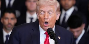 Ο Αμερικανός πρόεδρος, Ντόναλντ Τραμπ