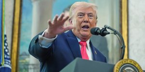 Ο πρόεδρος των ΗΠΑ, Ντόναλντ Τραμπ