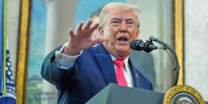 Ο πρόεδρος των ΗΠΑ, Ντόναλντ Τραμπ