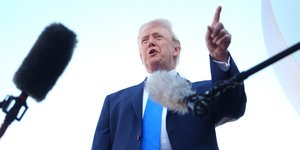 Ο Αμερικανός πρόεδρος Ντόναλντ Τραμπ