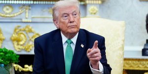 Ο πρόεδρος των ΗΠΑ, Ντόναλντ Τραμπ 