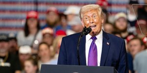 Ο Αμερικανός πρόεδρος, Ντόναλντ Τραμπ 