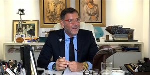 Ο γκαλερίστας Γιώργος Τσαγκαράκης