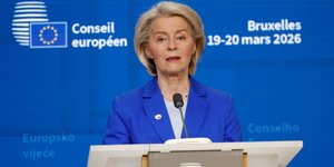 Η Πρόεδρος της Επιτροπής, Ούρσουλα φον ντερ Λάιεν