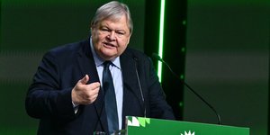 Ο Ευάγγελος Βενιζέλος στην ομιλία του στο συνέδριο του ΠΑΣΟΚ