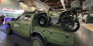 Στρατιωτικό όχημα με βάση το VW Amarok 