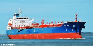 The Greek-managed chemical tanker Zefyros