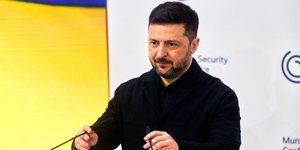 Ο Ουκρανός πρόεδρος, Βολοντίμιρ Ζελένσκι 