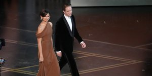 Η Ζεντάγια με τον Ρόμπερτ Πάτινσον στα Όσκαρ 2026/Φωτογραφία: AP