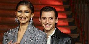 Ζεντάγια και Τομ Χόλαντ/Φωτογραφία: AP