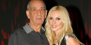 Ο Δημήτρης Μητροπάνος και η Πέγκυ Ζήνα.