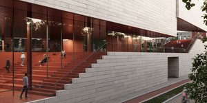 κτίριο μουσείο σκάλα Ταλίν Εσθονία Γιώργος Μπάτζιος σχεδιο Αρχιτέκτονας