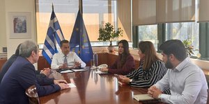 Συνάντηση στο ΥΠΕΝ με Παπασταύρου για την ομαλή ηλεκτροδότηση της χώρας εν όψει του τριημέρου της Πρωτομαγιάς 