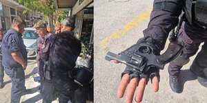 Η σύλληψη του 89χρονου και το γεμάτο περίστροφο