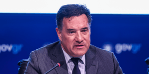 Ο υπ. Υγείας, Άδωνις Γεωργιάδης (ΓΙΑΝΝΗΣ ΠΑΝΑΓΟΠΟΥΛΟΣ/EUROKINISSI)- 