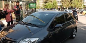 Η άφιξη του 89χρονου στην Ευελπίδων