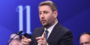 Ο Νίκος Ανδρουλάκης στο Φόρουμ των Δελφών