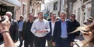 Στη Λέσβο ο Νίκος Ανδρουλάκης