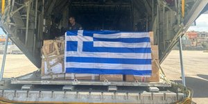 Η Ελλάδα έστειλε ανθρωπιστικη βοήθεια στον Λίβανο