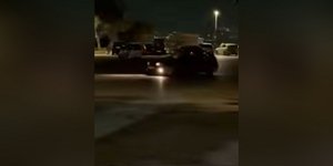 Ένα από τα αυτοκίνητα που έκανε drift στον Λυκαβηττό