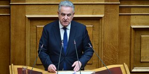 O υφυπουργός Αγροτικής Ανάπτυξης, Αθανάσιος Καββάδας