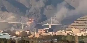 H κατάρρευση γέφυρας χθες, κοντά στην Τεχεράνη