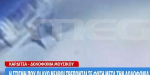 Βίντεο ντοκουμέντο από την δολοφονία του τραγουδιστή στην Καρδίτσα