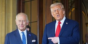 Βασιλιας Κάρολος, Ντοναλντ Τραμπ