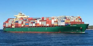 To γαλλικών συμφερόντων πλοίο μεταφοράς εμπορευματοκιβωτίων, που πέρασε από τα Στενά του Ορμούζ 