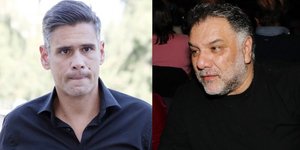 Ο Δημήτρης Ουγγαρέζος και ο Γρηγόρης Αρναούτογλου 