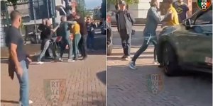 επεισόδιο με ποδοσφαιριστή σε πάρκινγκ